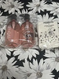 ロクシタン✖️スヌーピー　シャンプー・コンディショナーボトル　500ml