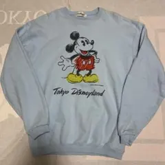 希少レア開園初期 80s 東京 Disney land ミッキー スウェット