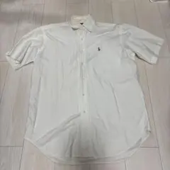 Ralph Lauren Blake 刺繍ロゴ　半袖シャツ ホワイト　90s
