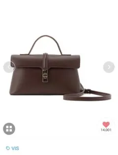 VIS ひねり金具ワンハンドルミニショルダーバッグ