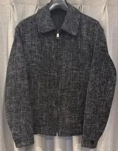 【ZARA】ジッパー付き テクスチャー素材 シャツジャケット Mサイズ