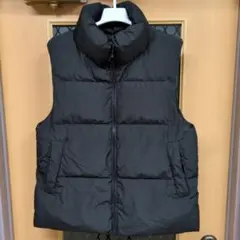GU ブラック ダウンベスト L