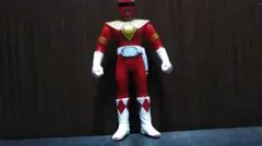 バンダイ★恐竜戦隊ジュウレンジャー★アームドティラノレンジャー★ソフビフィギュア