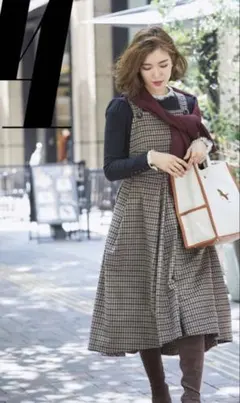 ⭐︎seventenのエレガントワンピース⭐︎ セーラーカラーニットワンピワンピース [E2987] - レディース