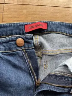 RED CARD デニム サイズ25 ブルー　レッドカード　14442