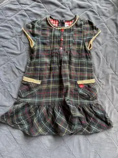 ミキハウス　コットンワンピース　半袖　120