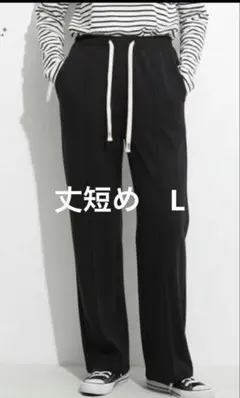 Dark Angel 裏起毛パンツ ピンタック 丈短め