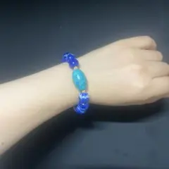 ラピスラズリとターコイズのブレスレット3480-2000