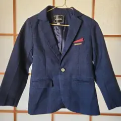 ネイビー フォーマルスーツセット120cm