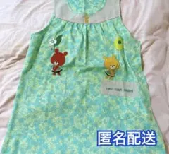未使用 くまのがっこう ルルロロ キャラクター エプロン グリーンのサムネイル
