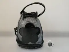 MARY QUANT メッシュ巾着バッグとアクリル製フォトスタンドのセット