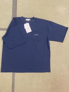 新品 ロゴス Tシャツ ネイビー Lサイズのサムネイル