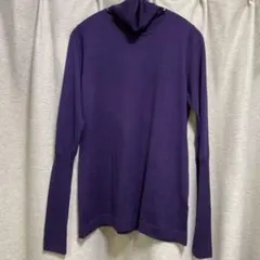 変形タートルネック ニット　カシミヤ×シルク　未使用