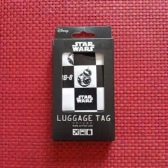 STAR WARS BB-8 ラゲッジタグ　チェッカーデザインのサムネイル