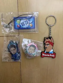 登坂広臣　キーホルダー缶バッジセット