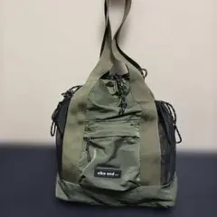 ‼️希少カラー‼️ niko and... ドロストソフトトートバッグ カーキのサムネイル