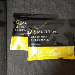 【新品】2点セットクオリティファーストオールインワンシートマスク ザベスト20枚
