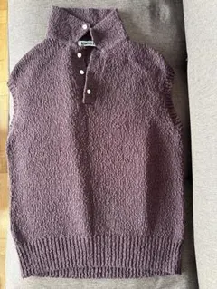NKNIT ンニット camel mix hooded KNIT イエロー M - メルカリ