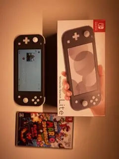 Nintendo Switch Lite グレー スーパーマリオ3dワールド