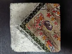 和風花柄ハンカチ