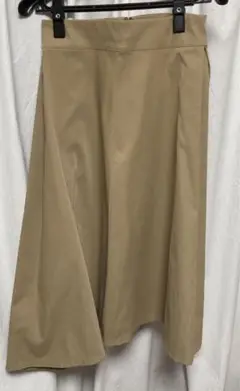 harriss paris ハリス フレアスカート　34 ベージュ