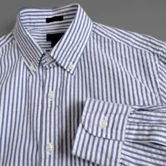 美品 J.CREW シアサッカー素材 ボタンダウンシャツ ロンドンストライプのサムネイル