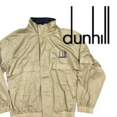 【dunhill sport】バックロゴ ナイロンブルゾン ベージュ M