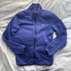 L.L.Bean 紫色 フリースジャケット M REG