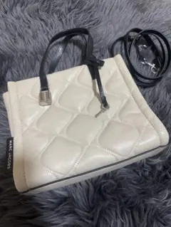 MARC JACOBS 2WAYキルティング ラムレザーバッグ