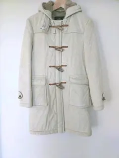 グローバーオール gloverall ダッフルコート　ムートンコート　アイボリー