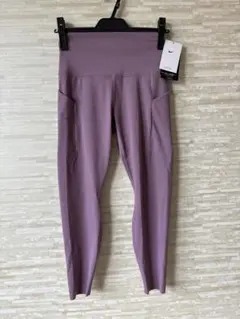 M」NIKEナイキ ユニバーサ ミディアムサポート ハイウエスト7/8 レギンス