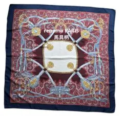 renoma PARIS スカーフ バンダナ 馬具柄のサムネイル