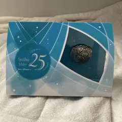 도쿄디즈니씨 25주년 핀 배지