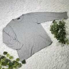 GUY-TIME　長袖カットソー　『M』　グレー　長袖シャツ　メンズ　シンプル