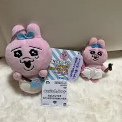 おぱんちゅうさぎぬいぐるみキーホルダー　2点セット　新品未使用美品