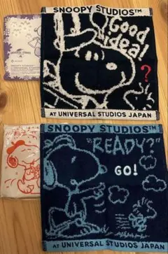 スヌーピー　ハンカチ2点セット
