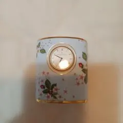 ウエッジウッドワイルドストロベリー置き時計wedge wood中古美品