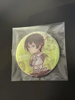 ヘタリア　日本　キラキラ　缶バッジ　コレクション ヘタリア The Beautiful World キラキラ缶バッジコレクション