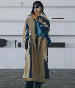 【裾上げ済★美品】MY DEAR REVERSIBLE TRENCH COAT