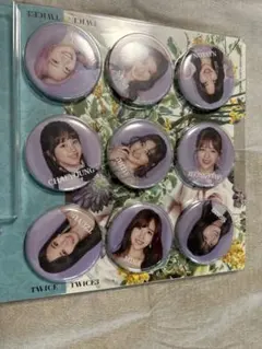 TWICE 3 カンバッジセット 9個入り