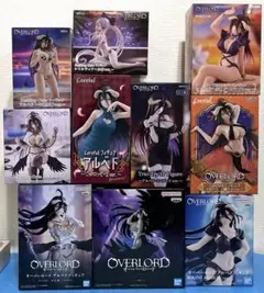 オーバーロード　アルベド　シャルティア　フィギュア　10体セット