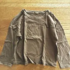 The Lalala 長袖 Tシャツ ブラウン 90cm