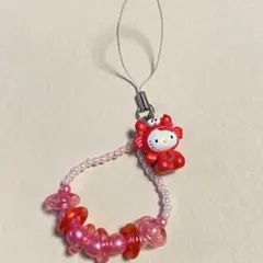 キティ 北陸 カニ ストラップ