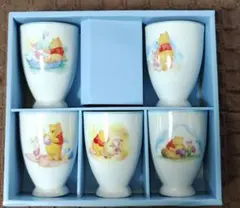 くまのプーさん 陶器フリーカップセット 5個