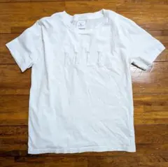 ELLE ロゴTシャツ 刺繍 ホワイト S