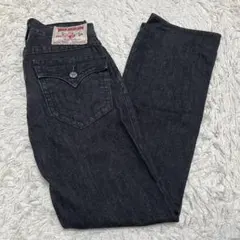 TRUE RELIGION RICKY ブラックデニム IO