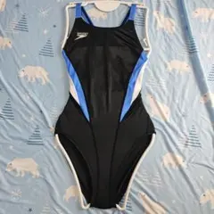 SPEEDO 競泳水着 Mサイズ ブラック/ブルー