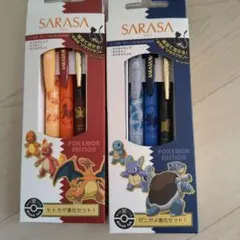 レアアイテムSARASA ポケモンエディション ジェルインクボールペン2箱セット