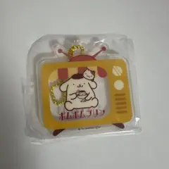 サンリオ ファンシーレトロ テレビ型 アクリル キーホルダー（ポムポムプリン）