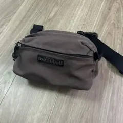 mont-bell　モンベル　ウエストバッグ　ウエストポーチ　ブラウン 茶色